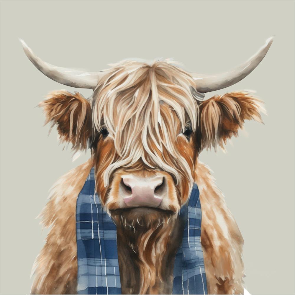 Gordan Highland Cow Final Flattened Plain