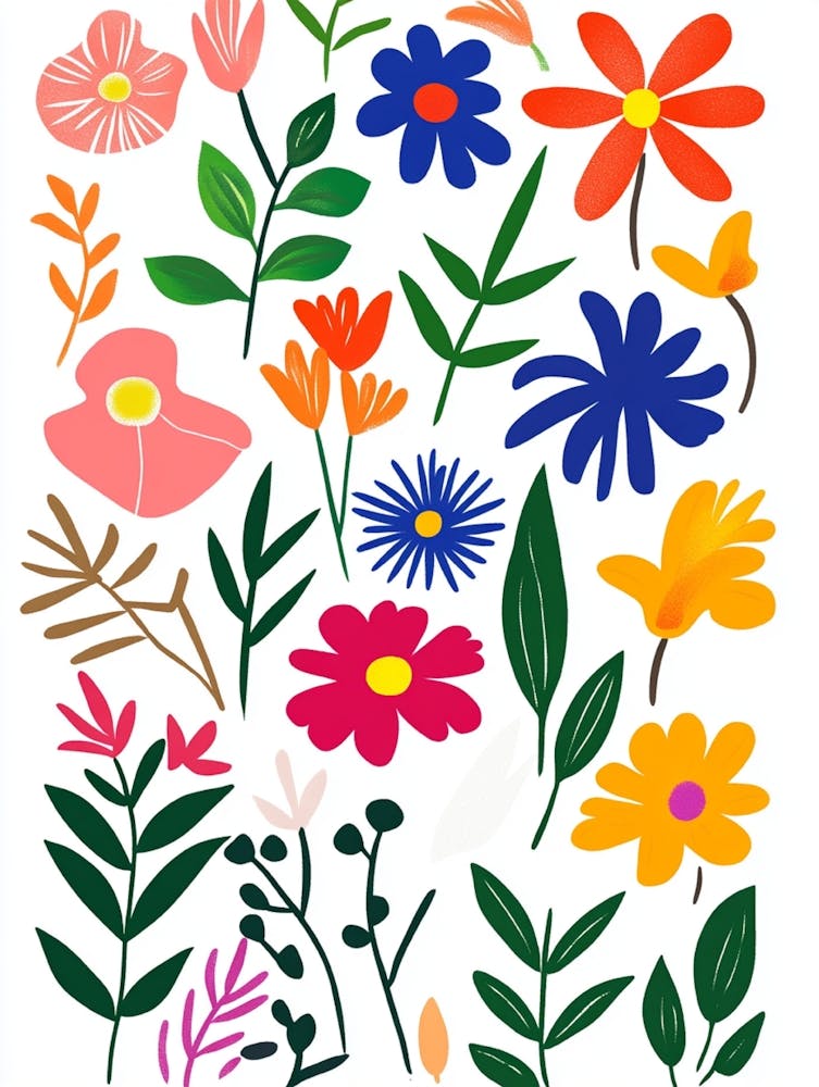 Flowers And Leaves 2