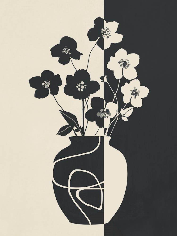 Botanical Contrast 1
