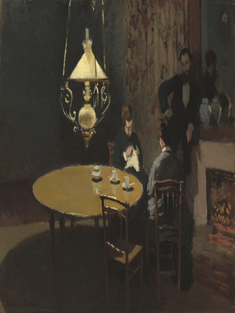 Interior, After Dinner (1868 1869)