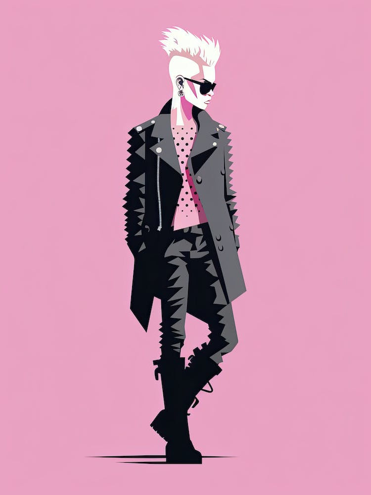 Modern Pink Punk Movement