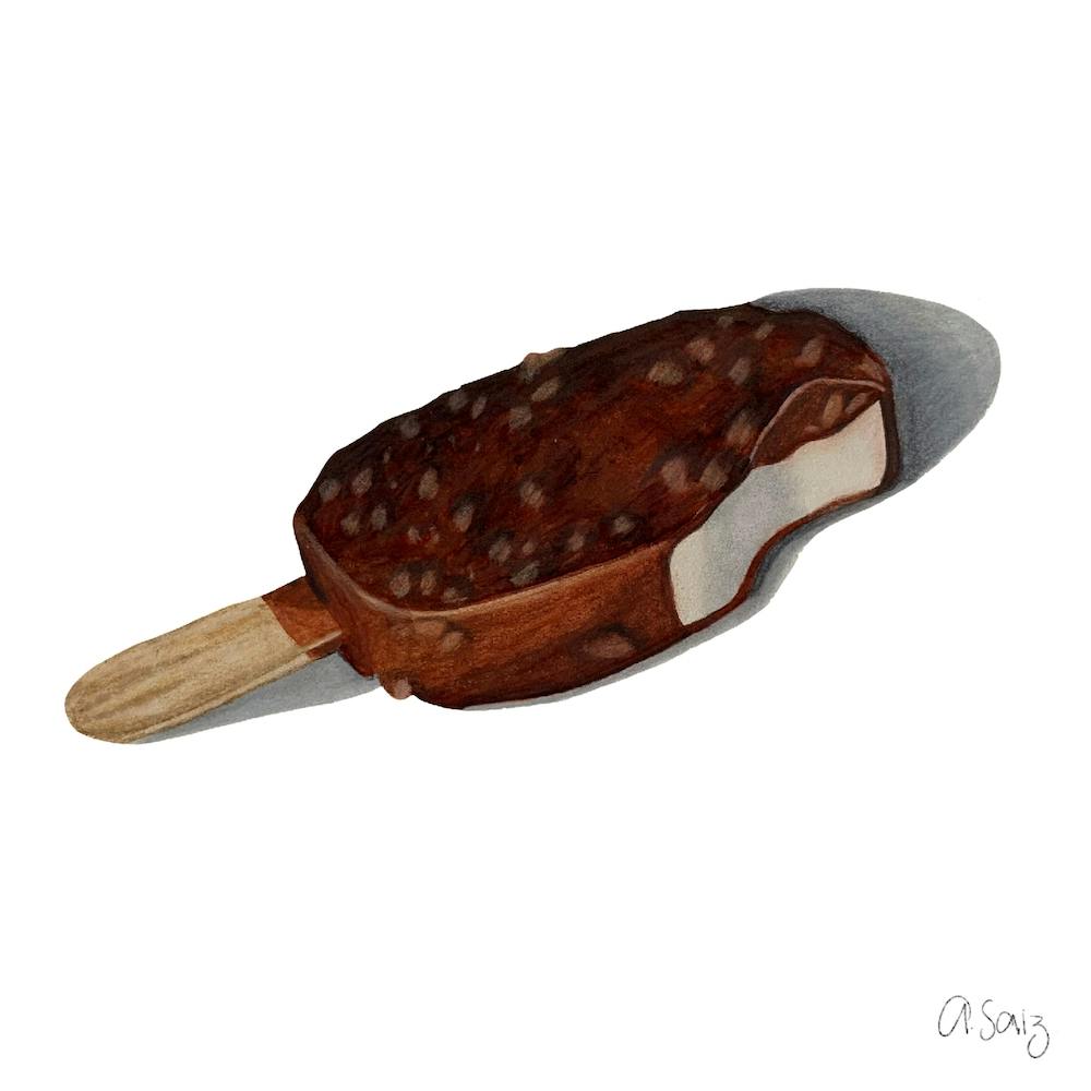 Chocolate Ice Popsicle