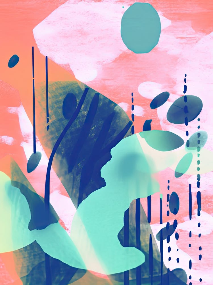 Summer Vibes Abstract 1