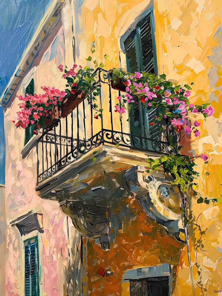 Balcony Painting In Bari 3