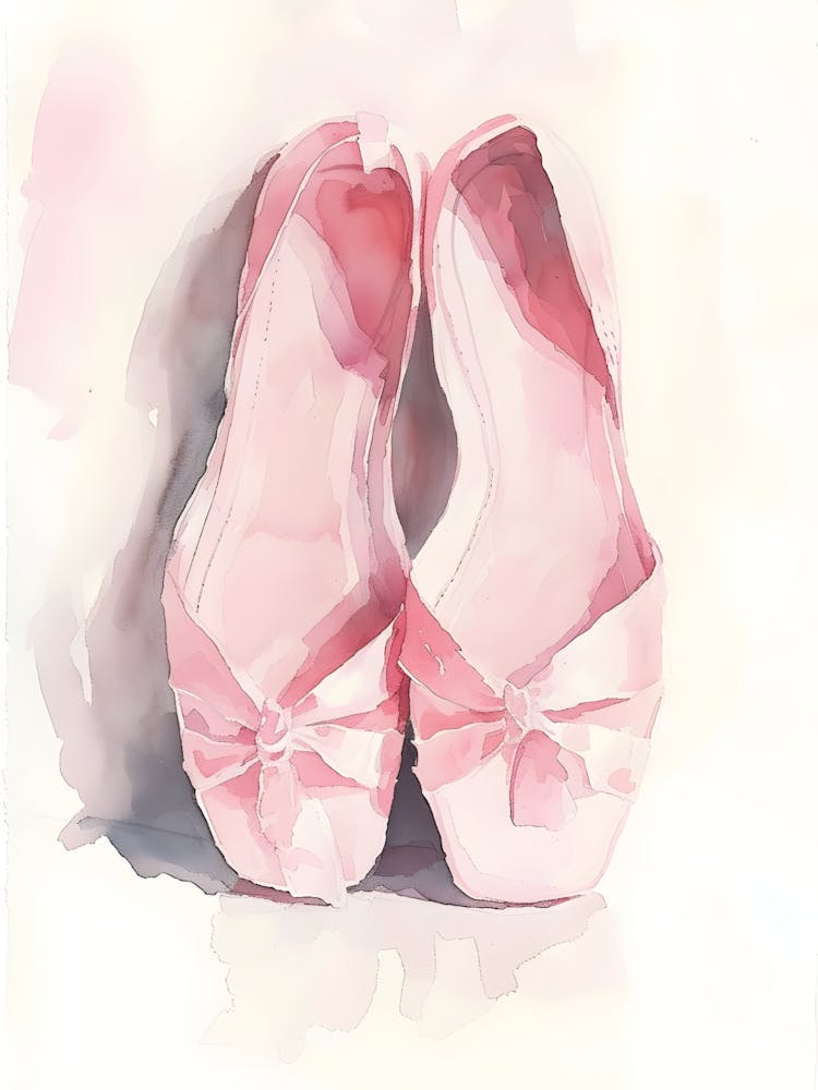 Pink Ballet Shoes 3