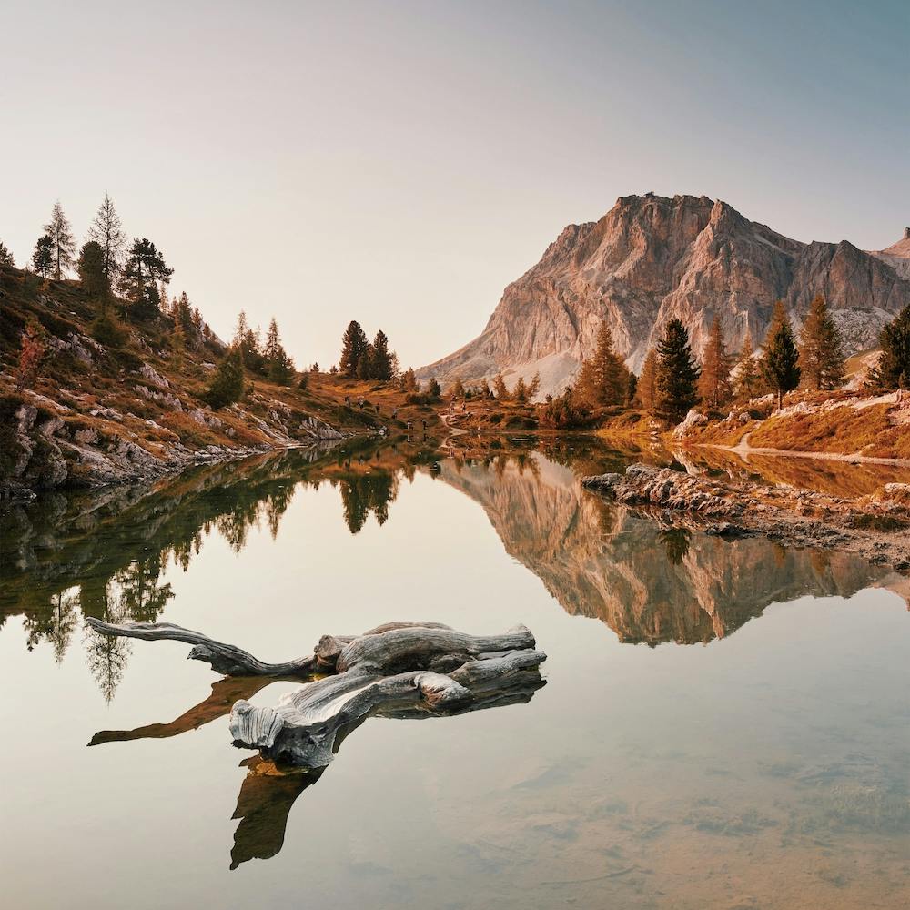 Mountain Lake Reflection