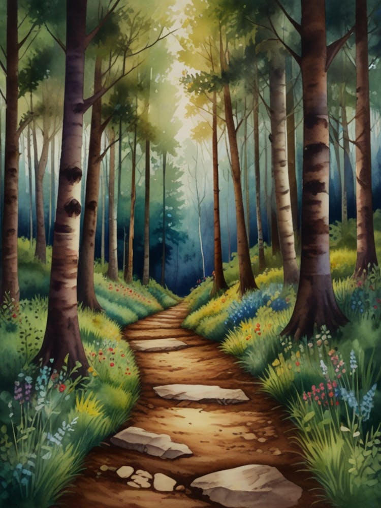 Path In The Woods 1