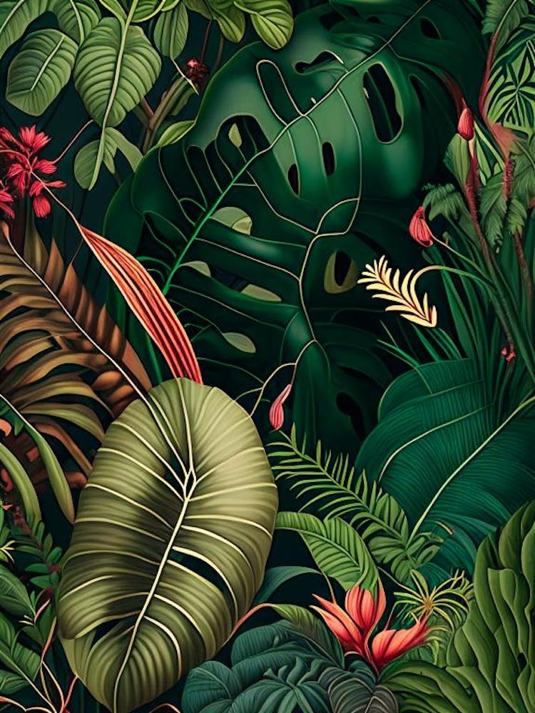 Jungle Patterns 8 Botanicals