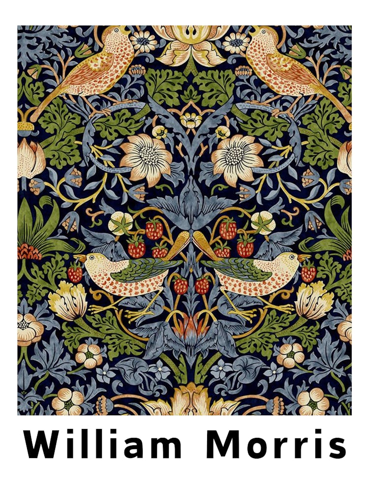 William Morris Floral Illustration 1