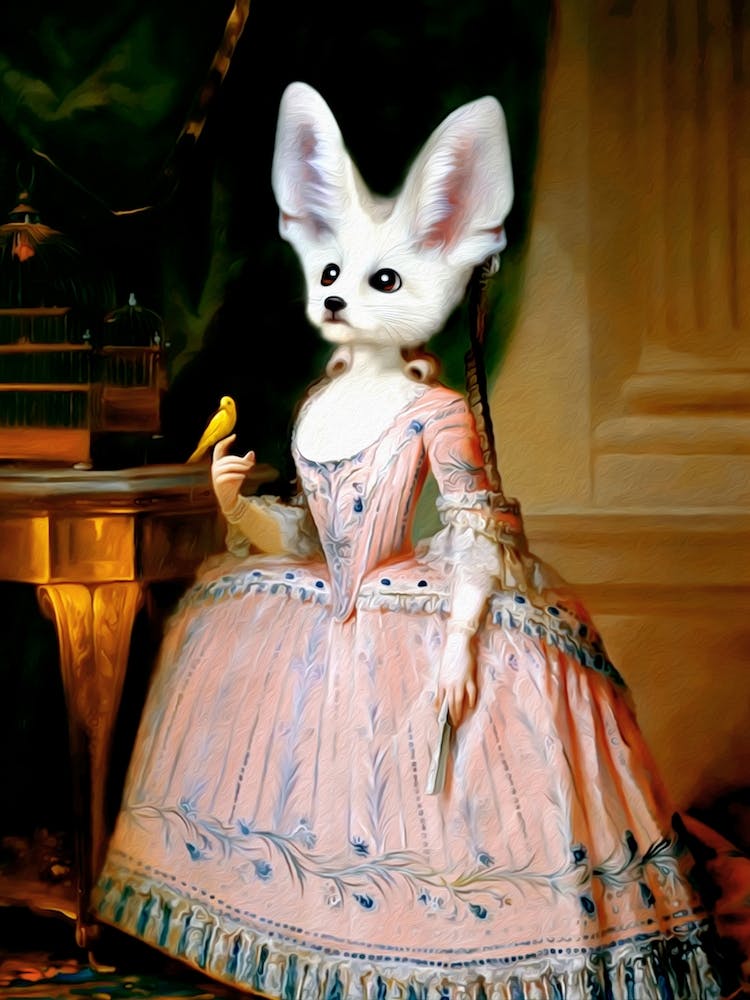 Mavra Lover Of Canaries Pet Portraits