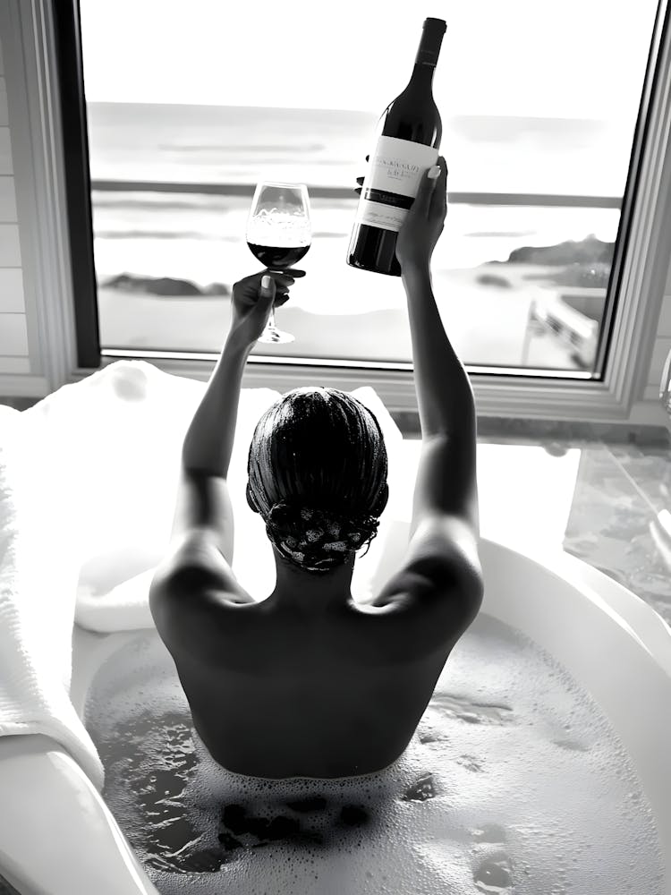 Girl In A Bath