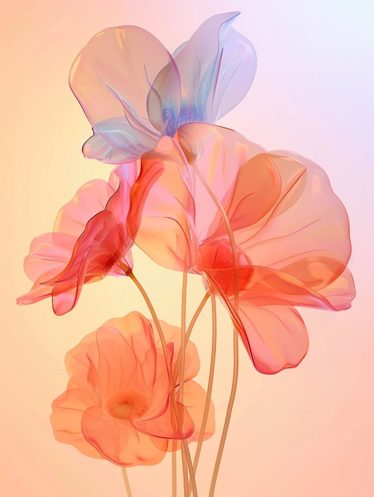 Dreamy Inflatable Flowers Nasturtium 3
