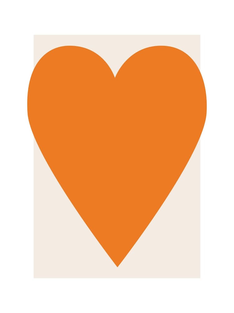 Heart Orange