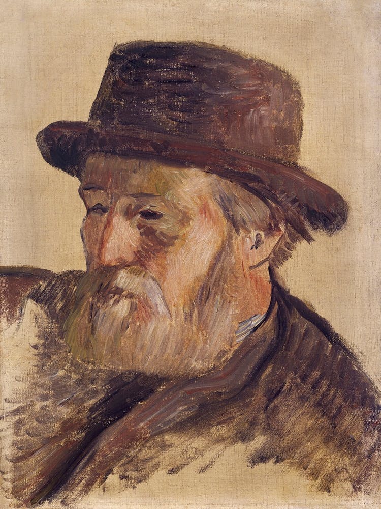Portrait Of A Man (1880), Paul Gauguin