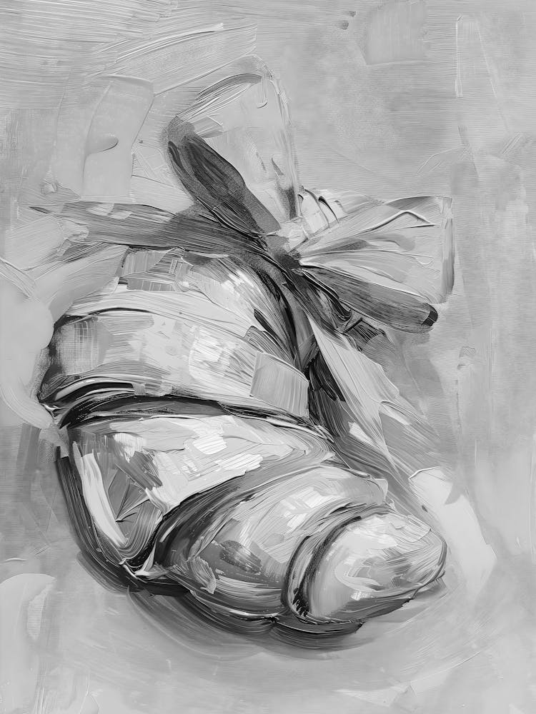 Croissant With A Bow