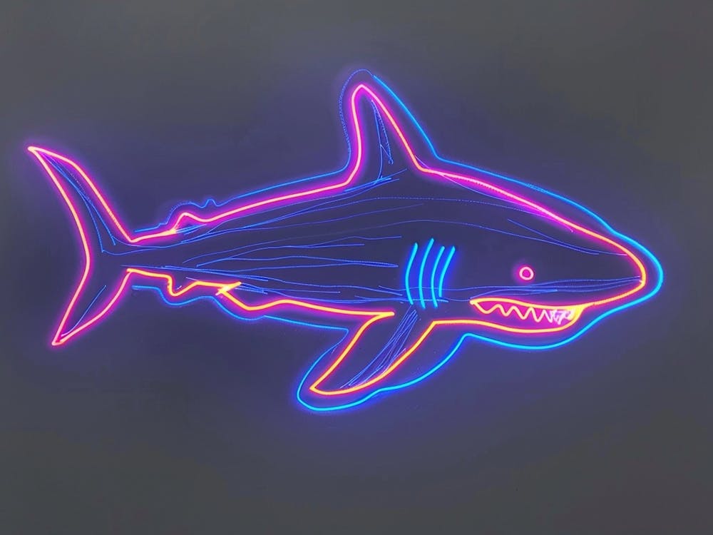 Neon Aqua Wobbegong Hai 4