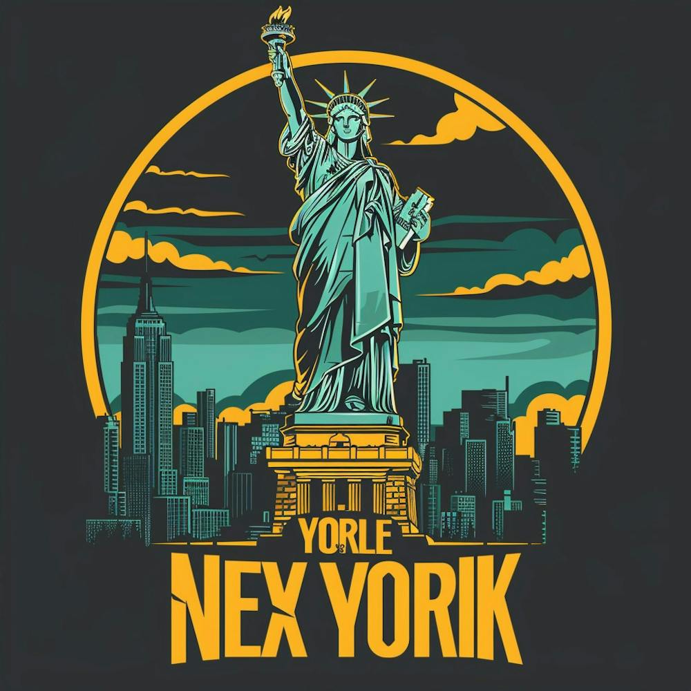 A Statue Of Liberty In New York Vector Design Il 1719923113 1