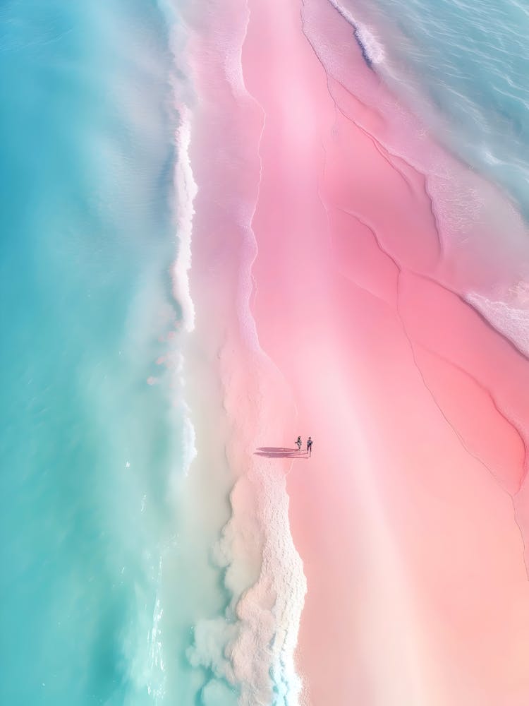 Aerial View Of The Beach