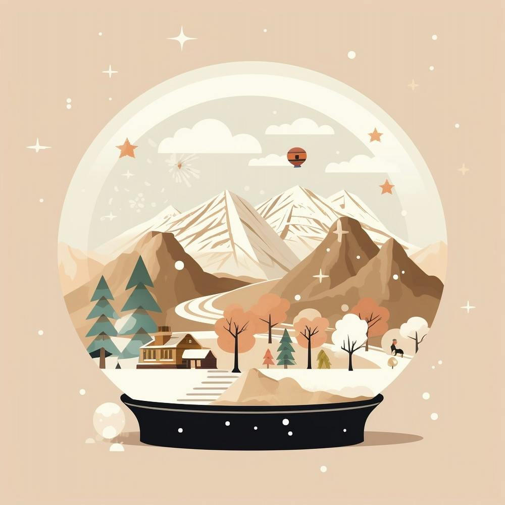 Snowdonia National Park United Kingdom 1 Snowglobe