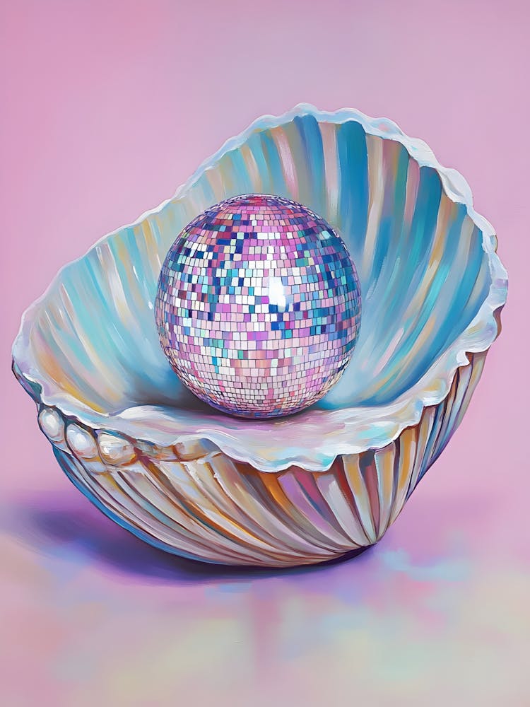 Disco Ball In Shell