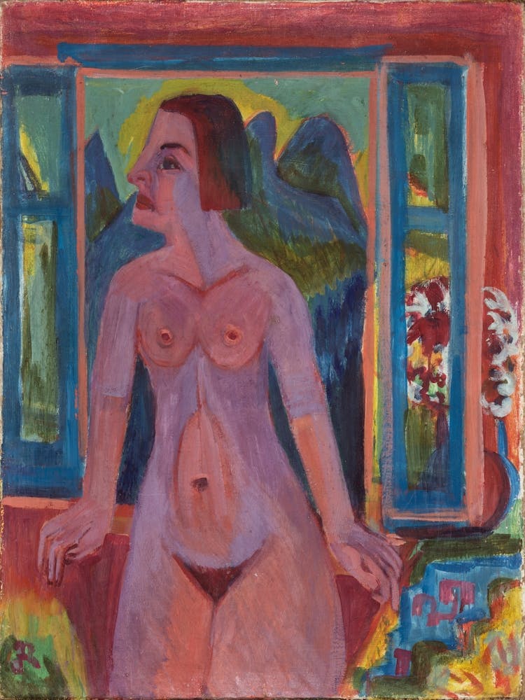 Nude In The Window