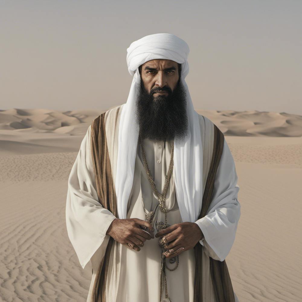 Man In The Desert