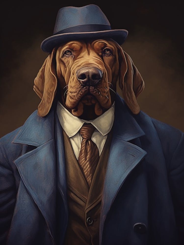 Gangster Dog Bloodhound