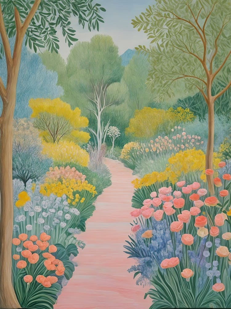 Garden Path In Bloom no1
