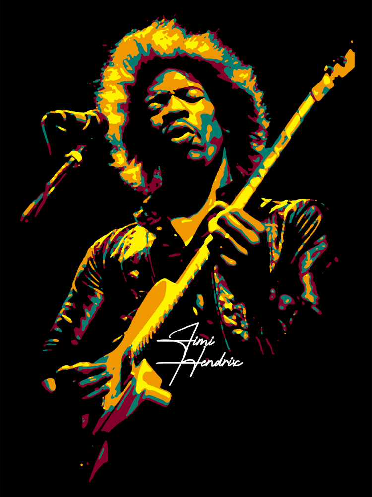 Jimi Hendrix Musiker-Legende
