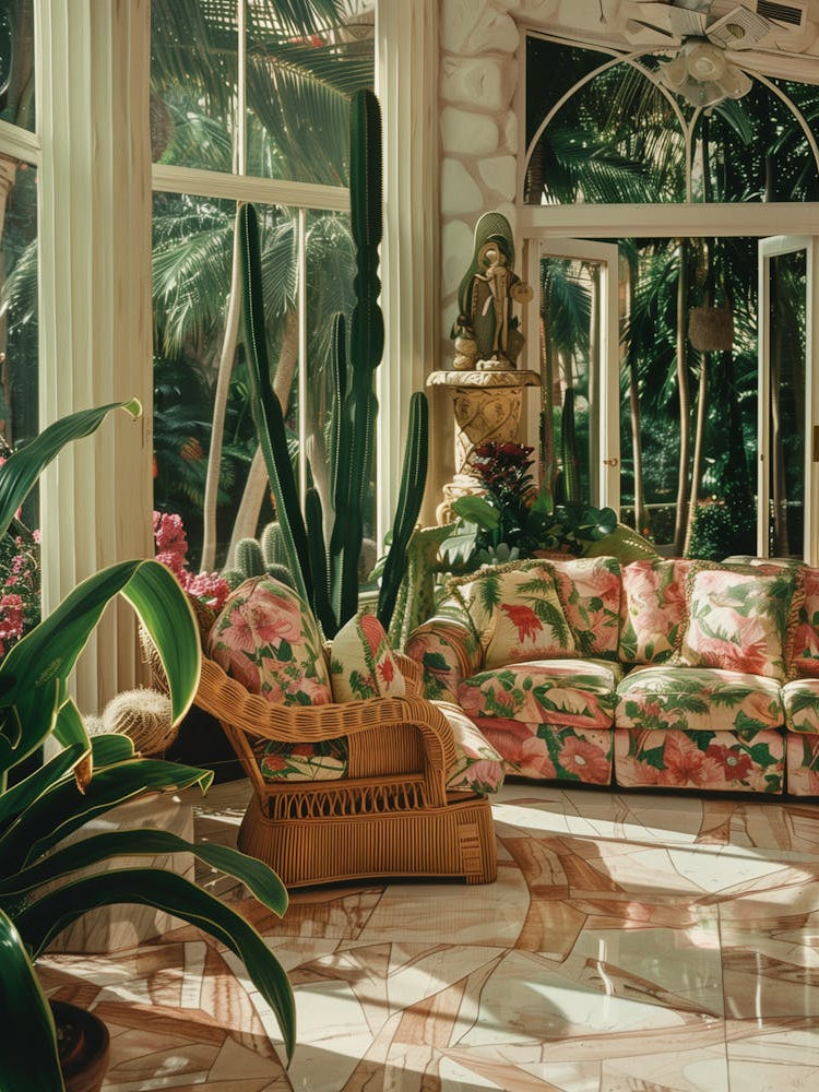 Tropical Living Room