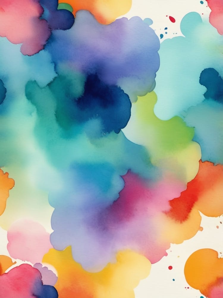 Watercolor Splatters 3