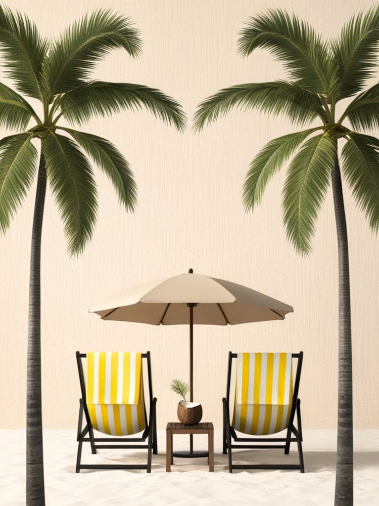 Beach Chairs With Umbrella