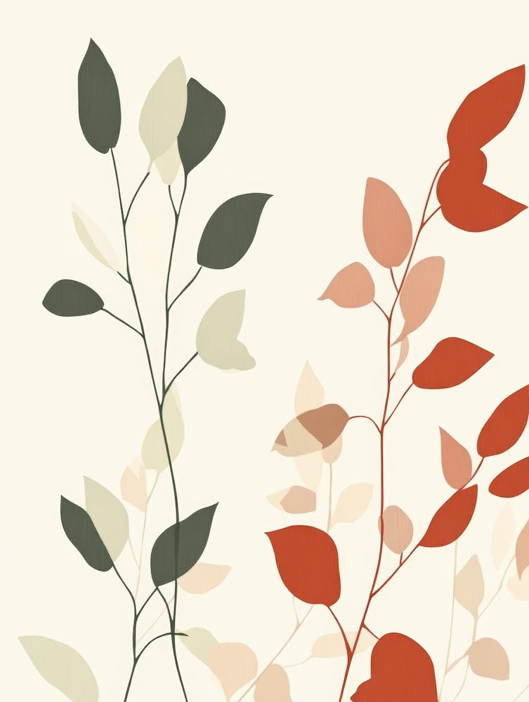 Abstract Leaves 80