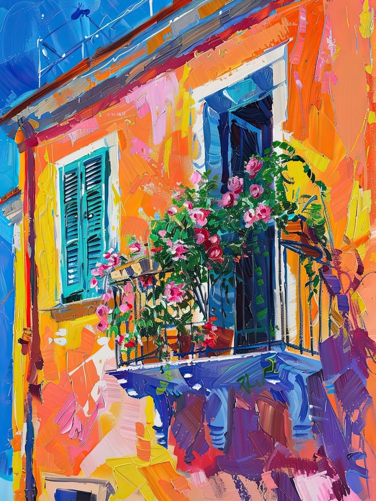 Balcony Painting In Rijeka 3