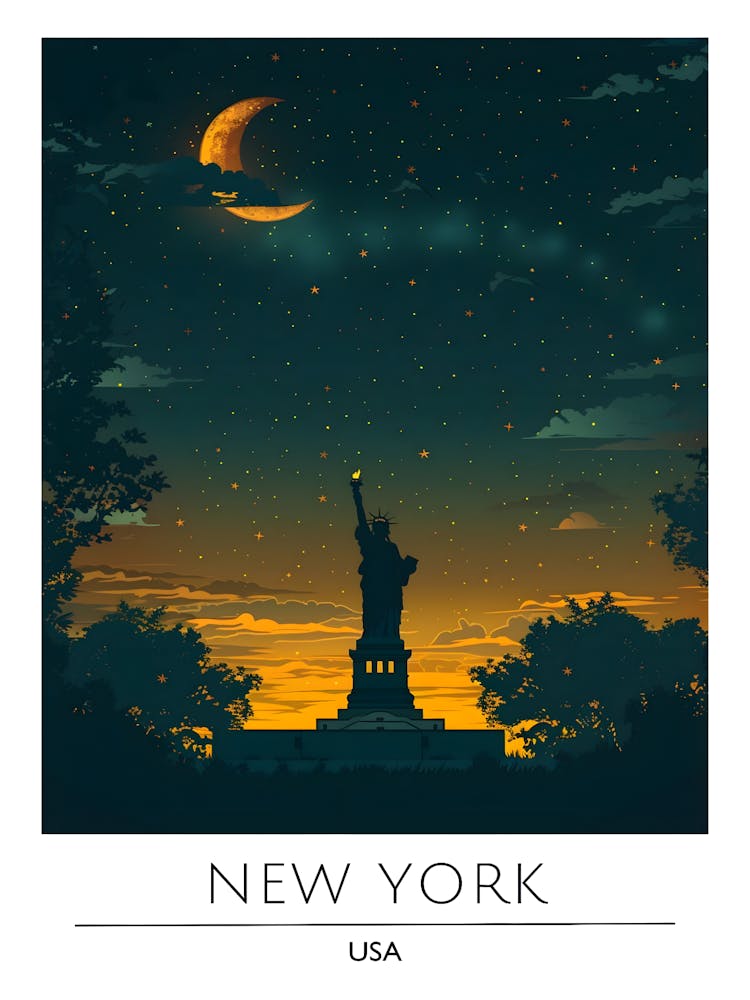 New York Statue Of Liberty