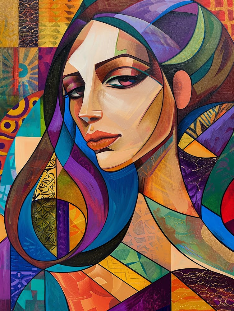 Abstrait d'une Femme 5