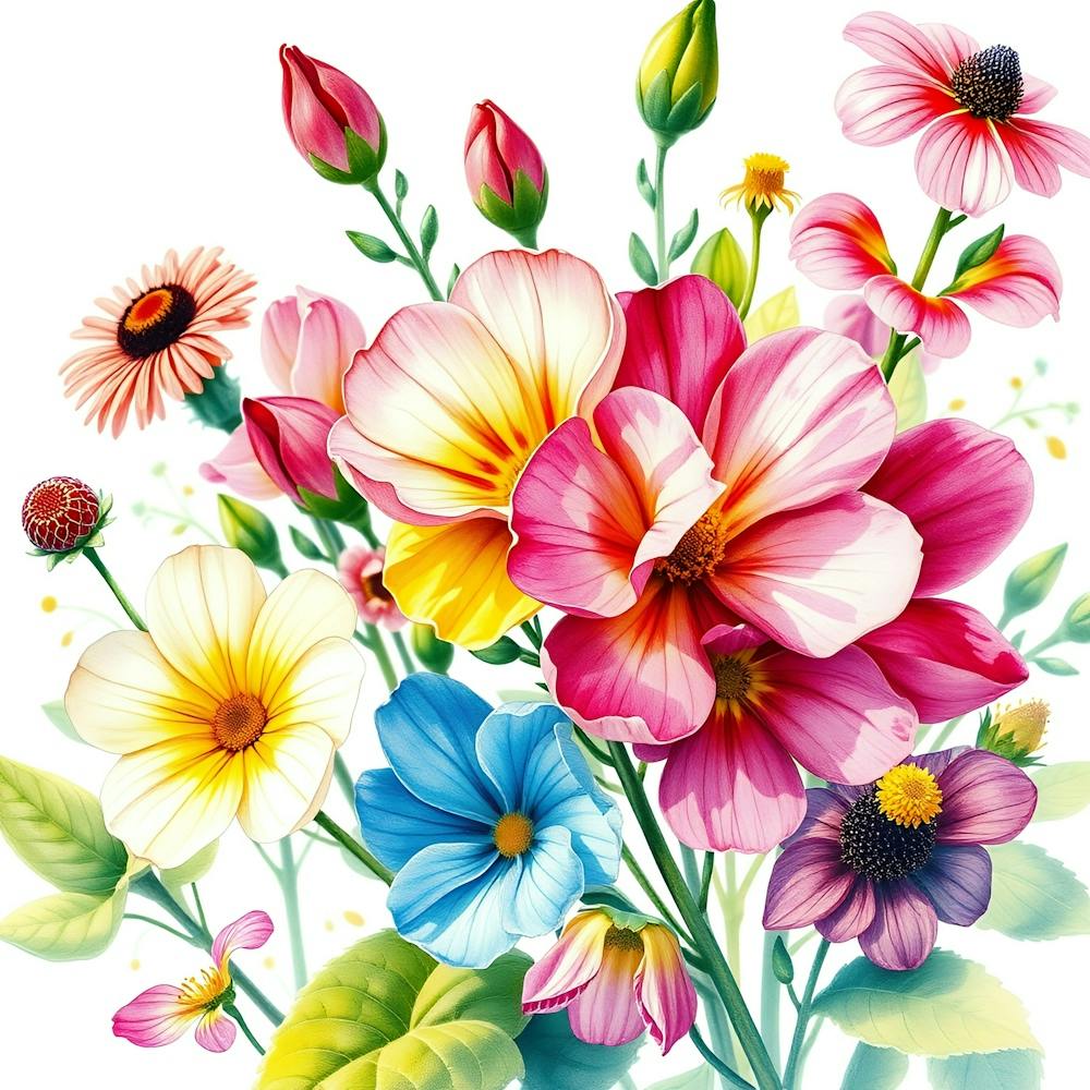 Blumen in einer Vase 17