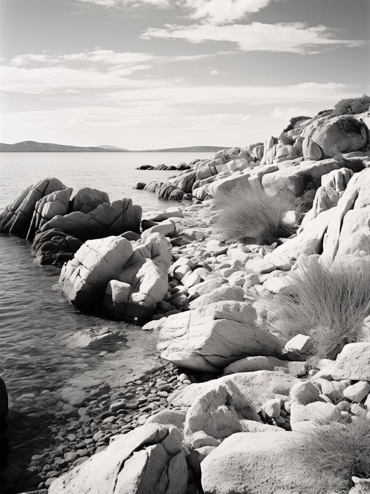 Olbia, Italy, Black And White Photography 1