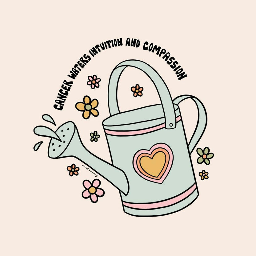 Cancer Zodiac Watering Can