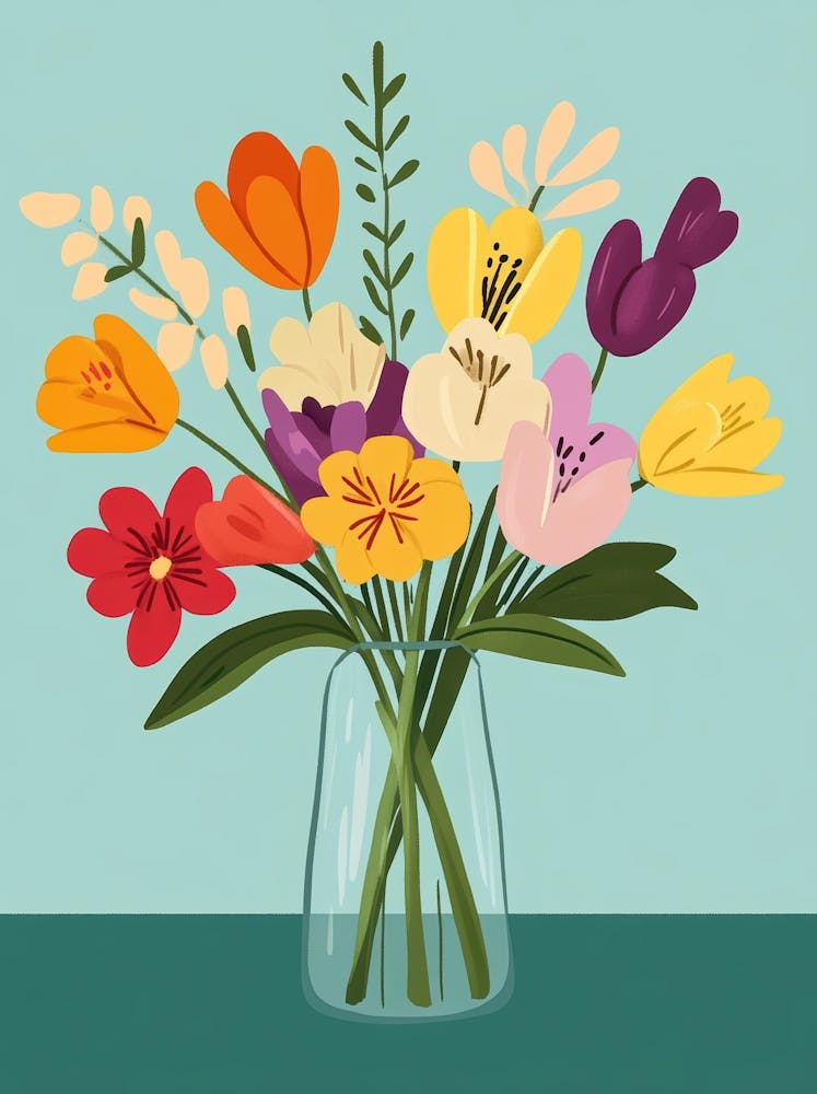 Tulips In A Vase 79
