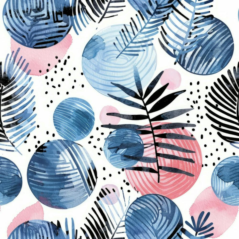 Watercolor Tropical Pattern 3