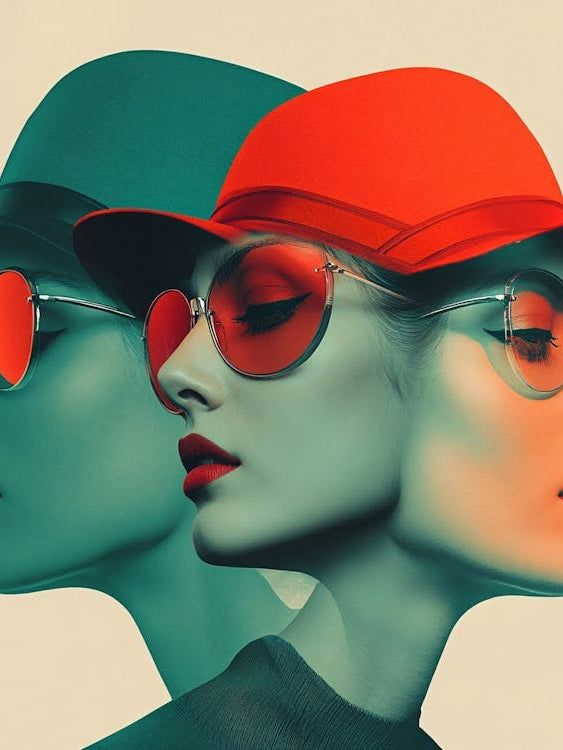 Portrait Of A Woman - 50s Vintage Fashion