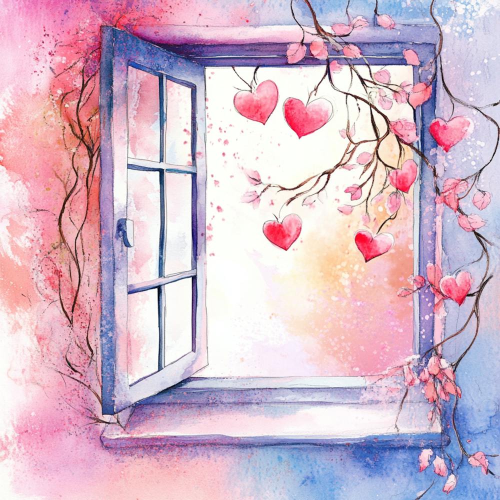 Valentine'S Day Window 2