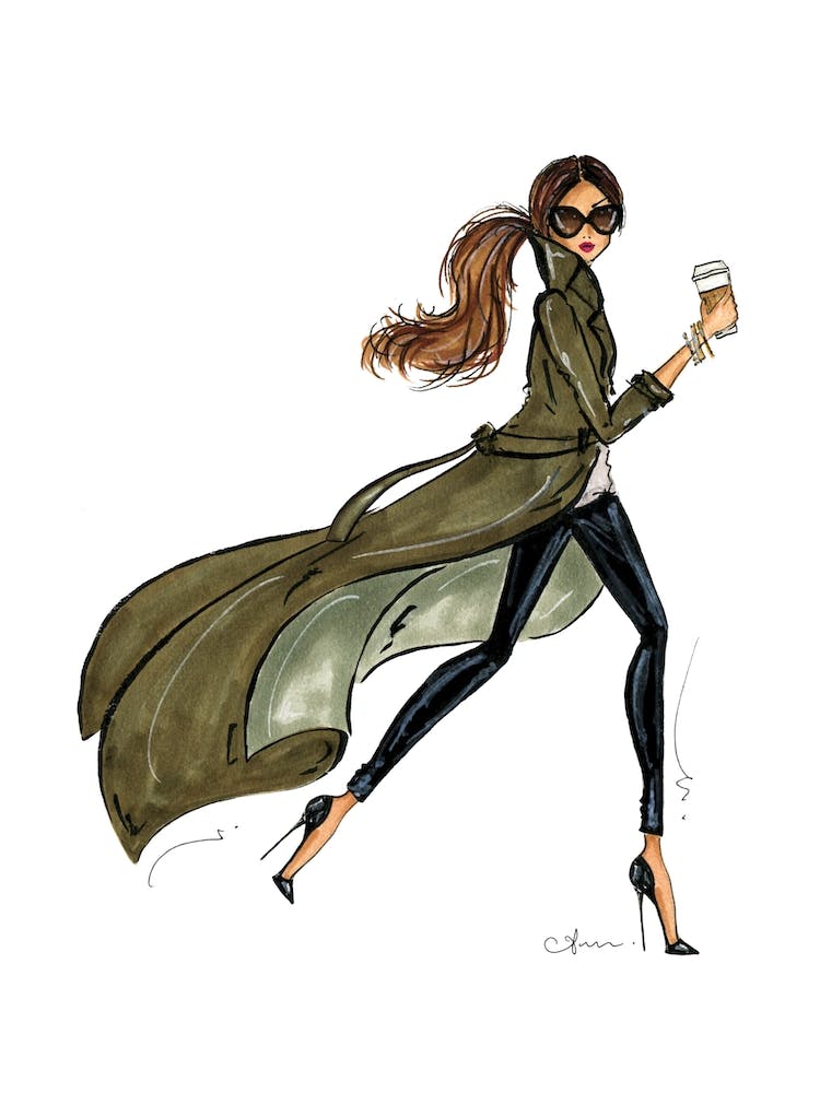 Army Green Coffee Run