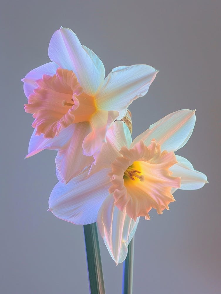 Iridescent Flower Daffodil 1