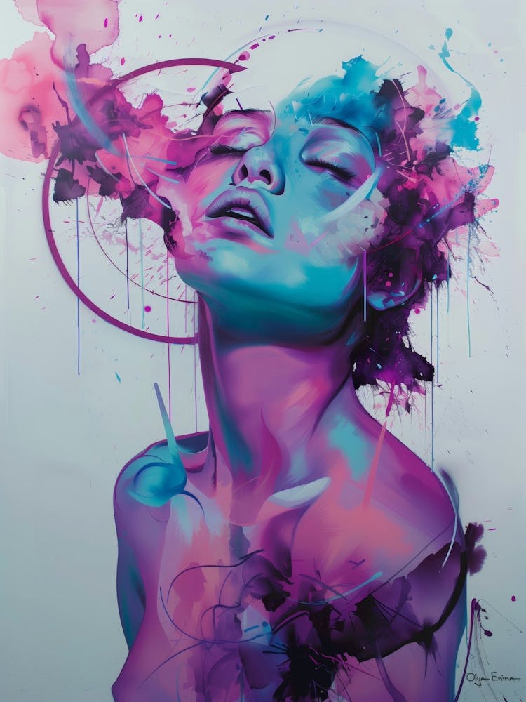 Abstract woman