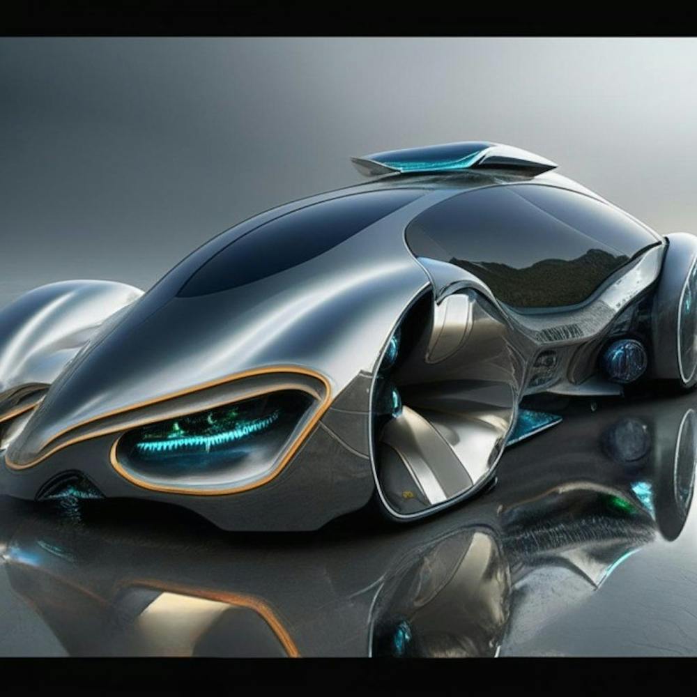Futuristic car