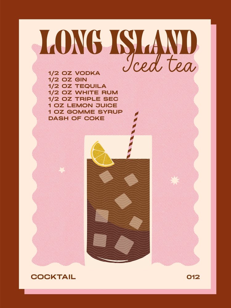 Long Island Iced Tea Cocktail