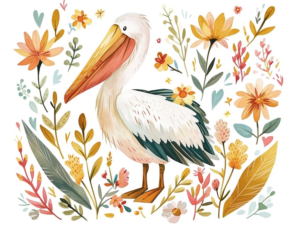 Little Floral Pelican 3