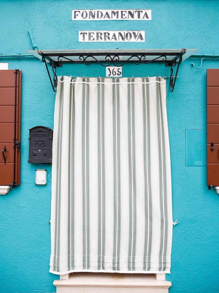 Turquoise Doorway Burano